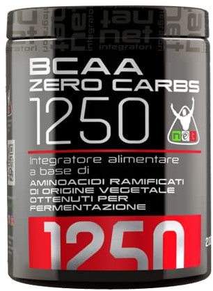 BCAA ZERO CARBS 1250 Aminoacidi ramificati (400 compresse) - NET Integratori