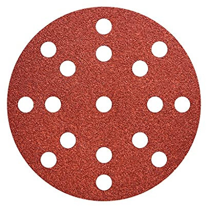 METABO 50 Haftschleifblätter 125 mm, P80, Holz + Metall, multi-hole (626850000)