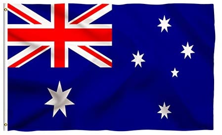 Große Flagge Große Australien-Flagge Banner Polyester Gedruckt Australien Nationalflagge Mit Messingösen 90x150cm
