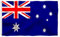 Große Flagge Große Australien-Flagge Banner Polyester Gedruckt Australien Nationalflagge Mit Messingösen 90x150cm
