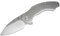 Kizer Unisex – Erwachsene Roach Taschenmesser, Grau, 21,13cm