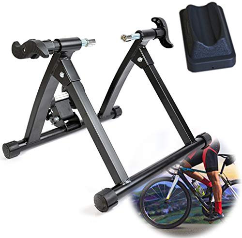 26-28 Zoll Fahrrad Magnetischer Turbo Trainer Mit Multifunktion Variablem Klappbar Magnetisch Fahrradtrainer Für Straßen- Und Mountainbikes