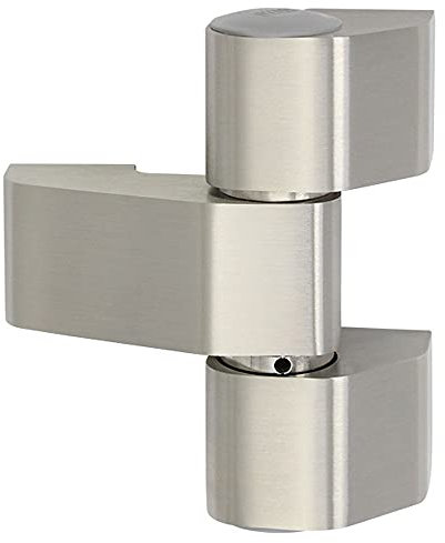 Edelstahl-Türband, 3-teilig Made in Germany - Achse in mm(Bänder): 92-044022592426 erial/Oberflächen: Edelstahl V2A matt gebürstet, Produkt-Richtung: DIN rechts, Produktgruppe: S