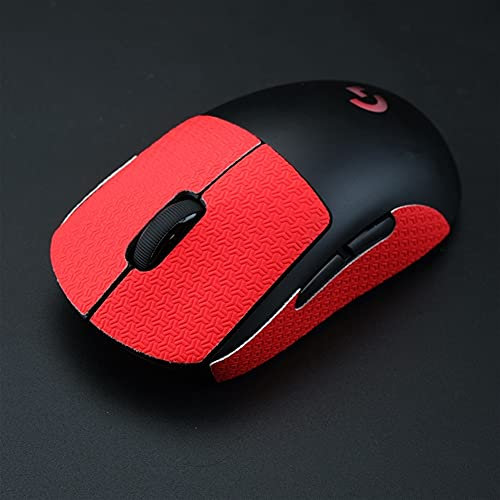 Mouse Lizard Skins, Anti Slip Sweat Resistance Sticker Grips Skates For Logitech G Pro Wireless / G PRO X Superlight Gaming Mouse Multiple Colour Grip Tape ( Color : Red , Model : G Pro X Superlight )
