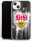 Silikon Hülle kompatibel mit Apple iPhone 13 Case transparent Handyhülle VfB Stuttgart Offizielles Lizenzprodukt Bundesliga