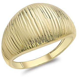 Carissima Damen-Ring aus 9 Karat Gelbgold, Diamantschliff, Kuppelring, Gold, Diamant