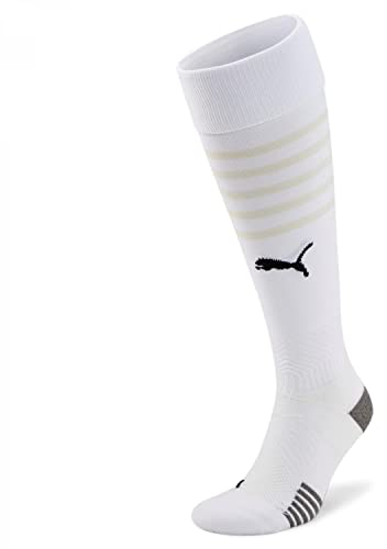 PUMA TeamFINAL Stutzen weiß/schwarz, 35-38 EU - 2 UK