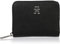 Tommy Hilfiger Damen Portemonnaie TH Emblem Medium Klein, Schwarz (Black), Einheitsgröße