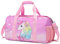 Sporttasche Mädchen Kinder Reisetasche Trainingstasch Schwimmtasche Kinder Weekend Bag Tanztasche Gym Bag mit Schuhfach Rosa