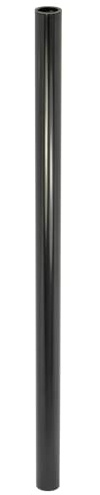 WAGNER Möbelbein/Tischbein/Möbelfuß/Systemrohr TENO - Ø 30 x 613 mm, individuell mit TENO System und QuickClick kombinierbar, Stahl pulverbeschichtet schwarz, Tragkraft 50 kg - 12106201
