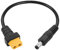 YAODHAOD XT60 auf DC5525 Adapter, Bullet Connector auf DC 5.5X2.5mm Kabel, für TS100 Lötkolben, FPV Monitor Power, Drohne Power Kabel(XT60 to DC 5,5x2,5 M 30CM 14AWG)