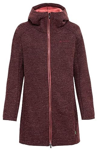 VAUDE Damen Women's Tinshan Coat Iii Jacke, Dark Cherry, 36 EU