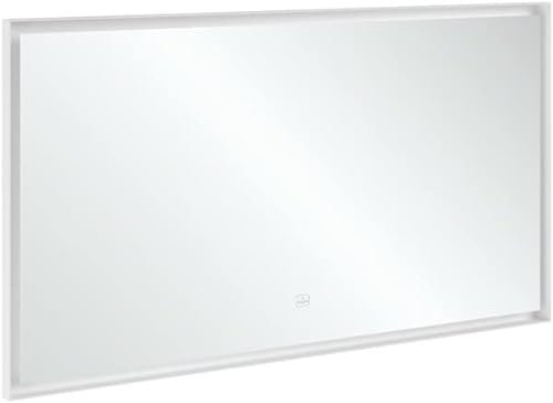 Villeroy & Boch Subway 3.0 Spiegel mit LED-Beleuchtung, Rechteck, 1400x750x47,5 mm, A46314, Farbe: White Matt