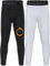 Roadbox Lange Unterhosen Kinder Jungen Funktionsunterwäsche 2er Pack Thermounterwäsche für Skifahren Tubing Sport(Schwarz+ Weiß,XL)