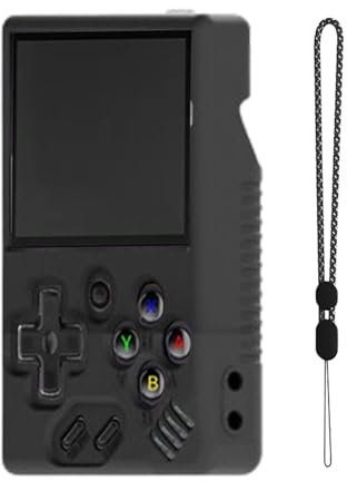 Custodia per console da gioco portatile, custodia da gioco retrò in silicone impermeabile, custodia in silicone, custodia protettiva antigraffio, protezione integrale