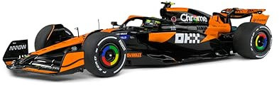 Solido 1:18 Modellino auto – McLaren F1 Team MCL38 Lando Norris Miami GP 2024 Carro da corsa Formula 1