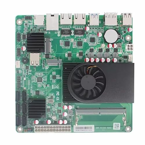 CYMINILMDPC 10G NAS Motherboard Core i3-N305,6-Bay 1 * 10G 2 * 2.5G i226-V 2*NVMe 6*SATA3.0 1*DDR5 Firewall Security ITX Mainboard