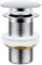MINISOISO Bonde de Lavabo sans Trop Plein, Pop Up Bonde Lavabo Universel, Bonde Lavabo Salle de Bain Clic Clac Universelle G 1 ¼, pour Cuisines, Bain, Lavabo