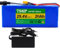 Batterie Lithium-Ion Rechargeable 24V (29,4V) 10Ah 12Ah 15Ah 24V 20Ah Pour Vélo Électrique Pour Moteur 200 W 600 W Avec BMS et Chargeur 24V 12Ah,T