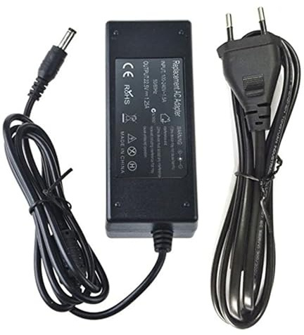 Cargador Adaptador De 22,5 V, 1,25 A CC, 5,5 Mm, Compatible Con Los Robots Aspiradores R-oomba De Las Series 400, 500, 600 Y 700, 650, 770 Y 780.(EU plug)