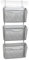 Zeller Wand/Tür-Magazinhalter, Mesh, Metall, grau, 35.5x9x85.5 cm, 17755