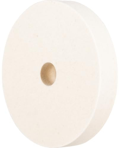 Pferd FKSC12520/20M Felt Wheel, White, 125 x 20 x 20 mm