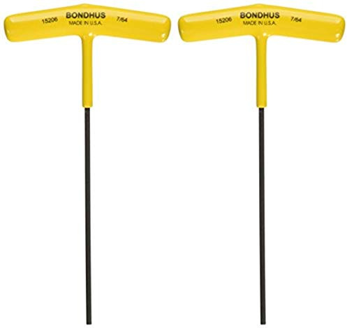 Bondhus, 7/64 T-Handle HEX 6 HEX Blade, 7/64, 15206