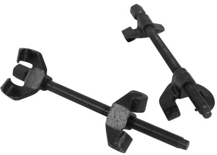 JOM Car Parts & Car Hifi GmbH 10034 Federspanner Tuning Tieferlegung Montagespanner 2 TLG KFZ verwendbar mit Kompressor oder Schraubenschlüssel