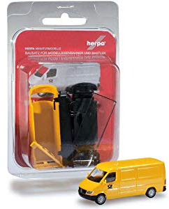 herpa 012577 - Miniaturmodell - Mercedes-Benz Sprinter Kasten Post