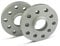 SCC Spurverbreiterung 12436E - silber eloxiert - LK: 112/5 NLB: 66,5 - 20mm - 2 Stück