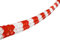 Heku Papiergirlande * Rot-Weiß * 6 m