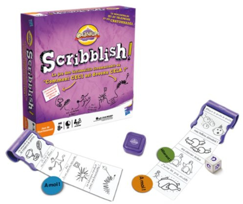 Hasbro – 182451010 – Gesellschaftsspiel – Cranium (Spiel) scribblish