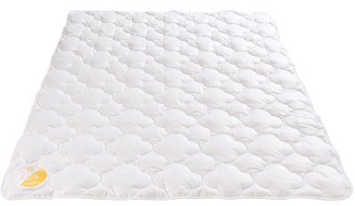 LINEA by böhmerwald Kids Bettdecke, 100% Baumwolle, Weiß, 100 x 135 cm
