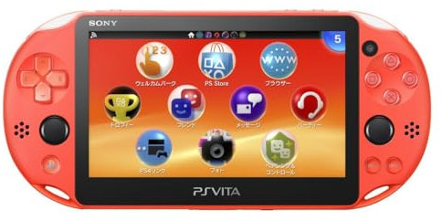 Sony PlayStation Vita PCH-2000ZA24 Wi-Fi Model Neon Orange (Japan Import)