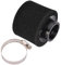 GOOFIT Filtro Aria Spugna Moto 42mm Verticale Universale Pit Bike sostituzione per 49cc 50cc 70cc 90cc 110cc 125cc Motocross Pocket Bike Scooter Quad Nero