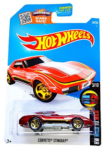 Hot Wheels 2016 Corvette Stingray (Red) Mild to Wild 3/10 58/250 by