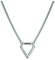 LIEBESKIND BERLIN Damen-Kette mit Anhänger Edelstahl mattiert 46 cm - LJ-0001-N-45