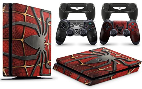 giZmoZ n gadgetZ Skin adesiva in vinile per console PS4 + 2 skin per controller
