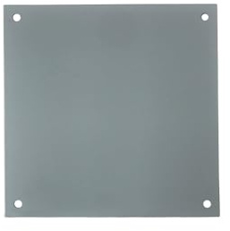 Steel Mounting Plate for House Numbers and Letters – Grey 140 X 140 MM
