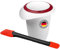 Westmark Back-Set 2tlg., Quirltopf mit zweigeteiltem Deckel, 1l, und Teigschaber »Duo«, Kunststoff/Silikon, Duo, Weiß/Rot/Schwarz, 315122E6