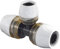 Uponor RTM Steckfitting, Steck-T-Stück reduziert, 25x2,5-16x2-25x2,5 1048577