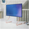 Pedestal Sway Piedistallo TV da 40” a 70” | Supporto TV da Pavimento di Alta Qualità per Soggiorno | Porta TV Alto | Porta tv da Terra Unico | Rialzo tv (rosa)