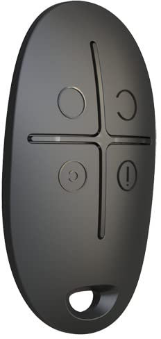 TELECOMANDO MULTIFUNZIONE AJAX AJ-SPACECONTROL-B ALLARME ANTIFURTO SICUREZZA