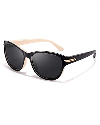 Myiaur Polarisierte Sonnenbrille Damen Retro - Stylische UV400-Schutzgläser für Outdoor-Aktivitäten