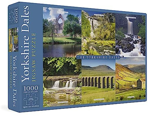 Yorkshire Dales Views 1,000 Piece Deluxe Jigsaw Puzzle