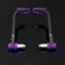 FUNFOB Paramani Manubrio per Husqvarna 1 Paio Paramani Moto Protezione Anticaduta Moto Unviersal Motocross Hand Guard Motorcycle Paramani Motocross (Colore : Viola)