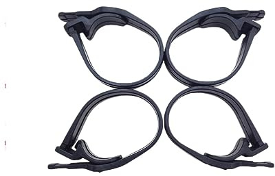Dowrap Motorrad Scheinwerfer Maske Gummi Kopf Licht Halterung Befestigungs Streifen for EXC XCW FE TE TX GASGAS ECF 125 250 450