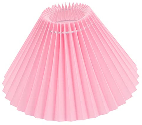 DOITOOL Abat-jour Cloche Abat-jour Suspendus Abat-jour Roses Pour Lampes De Table Petits Abat-jour Lampe à Pince Nuances Abat-jour De Table De Chevet Abat-jour Tambour Ancien Étage Le Fer