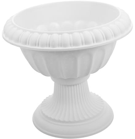 BESPORTBLE 4pièces Conteneur De Fleurs Européen Plastique De Pots De Fleurs Rétro pour Décorations Extérieures Et Intérieures pour Jardins Balcons Et Mariages Et Hauteur