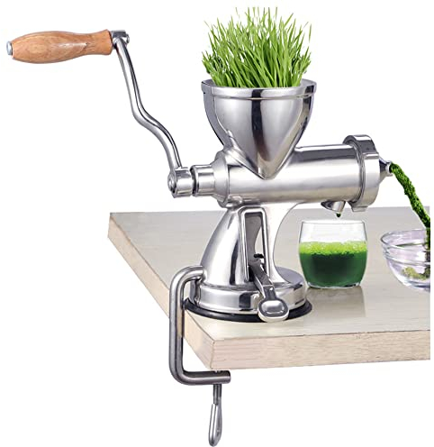 Wheatgrass Juicer Manual Auger Slow r Wheat Grass Soft Fruit Vegetable Orange Juice Press Extractor